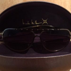 Nicole Miller Sunglasses, vintage gold